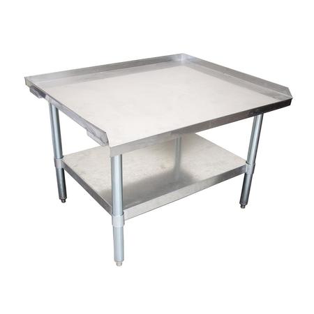 BK RESOURCES Stainless Steel Economy Equipment Stand with Undershelf 48X30 EETS-4830